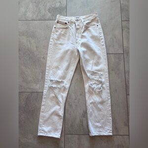 AGOLDE Riley High Rise Straight Jeans